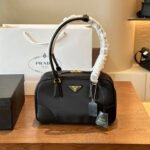 Re-Edition 1978 medium Re-Nylon and Saffiano leather two-handle bag