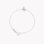 Mini Butterfly Silhouette Diamond Bracelet