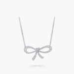 Tilda's Bow Mini Diamond Pendant