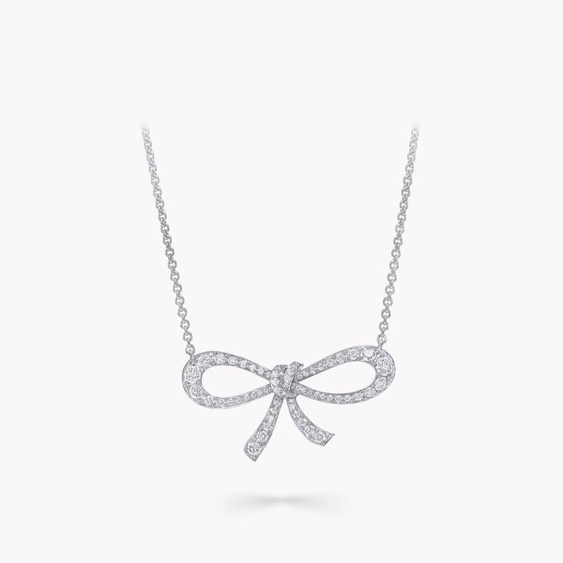 RGP765-GP33614-hero-1.jpg Tilda's Bow Mini Diamond Pendant - Image 1