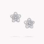 Wild Flower Diamond Stud Earrings