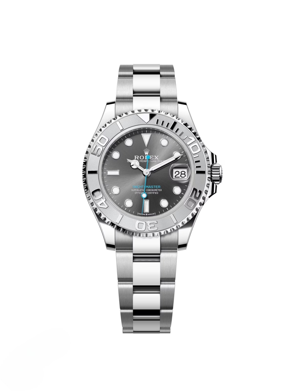 a057dd12075192232fc76572acd35a599f215f3d5a34ab891af40f15b8613c19.jpg Rolex Yacht-Master M268622-0002 37mm - Image 1