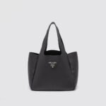 Medium leather tote
