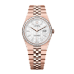 Land-Dweller 36 Everose gold and diamonds
