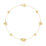 Frivole necklace, 9 flowers