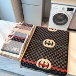 Fashion GG plaid chain pattern scarf