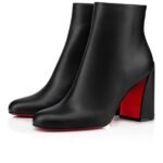 Turela 85 mm Low Boots Calf Leather Black