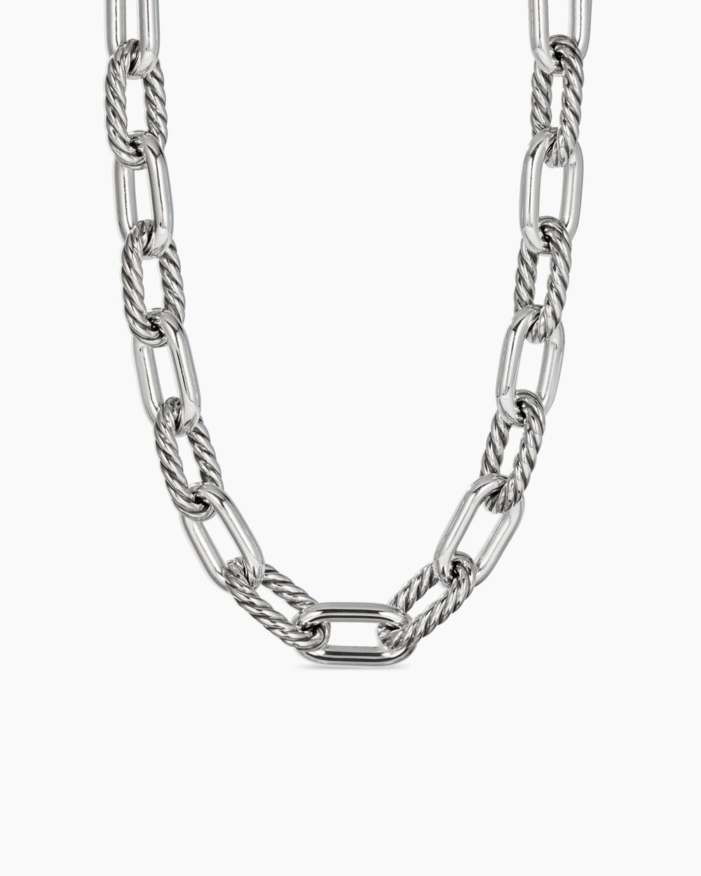 abdc4048fd5ca351115aa63a6b99c408.jpeg DY Madison® Chain Necklace Sterling Silver, 13.5mm - Image 1