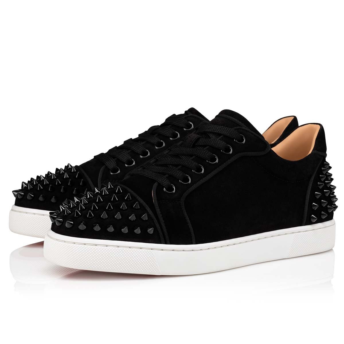 ac93b93b96274a898b954134cff11df1.jpg Vieira 2 Sneakers Veau Velours Black - Image 1