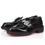 Urban Moc Lock Loafers Abrasivato Calf Leather Black
