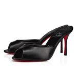 Me Dolly 85 mm Mules Nappa Leather Black