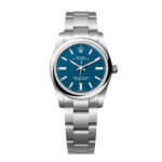 Rolex Oyster Perpetual 34mm 124200 Blue Dial Oyster Stainless Steel Bracelet