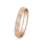 Perlée diamonds bracelet, 5 rows, medium model