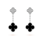 Magic Alhambra earrings, 2 motifs