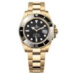 Rolex Submariner 41mm Yellow Gold Black Dial Black Bezel - 126618LN
