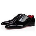 Greggo Chick Lace-up Shoes Patent Calf Leather Black Men