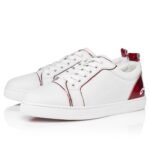 Fun Louise Junior Sneakers Calf Leather and Psychic Patent Leather White