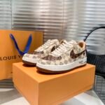 Air Force 1 Low "Virgil Abloh - Beige/Coffee" sneakers