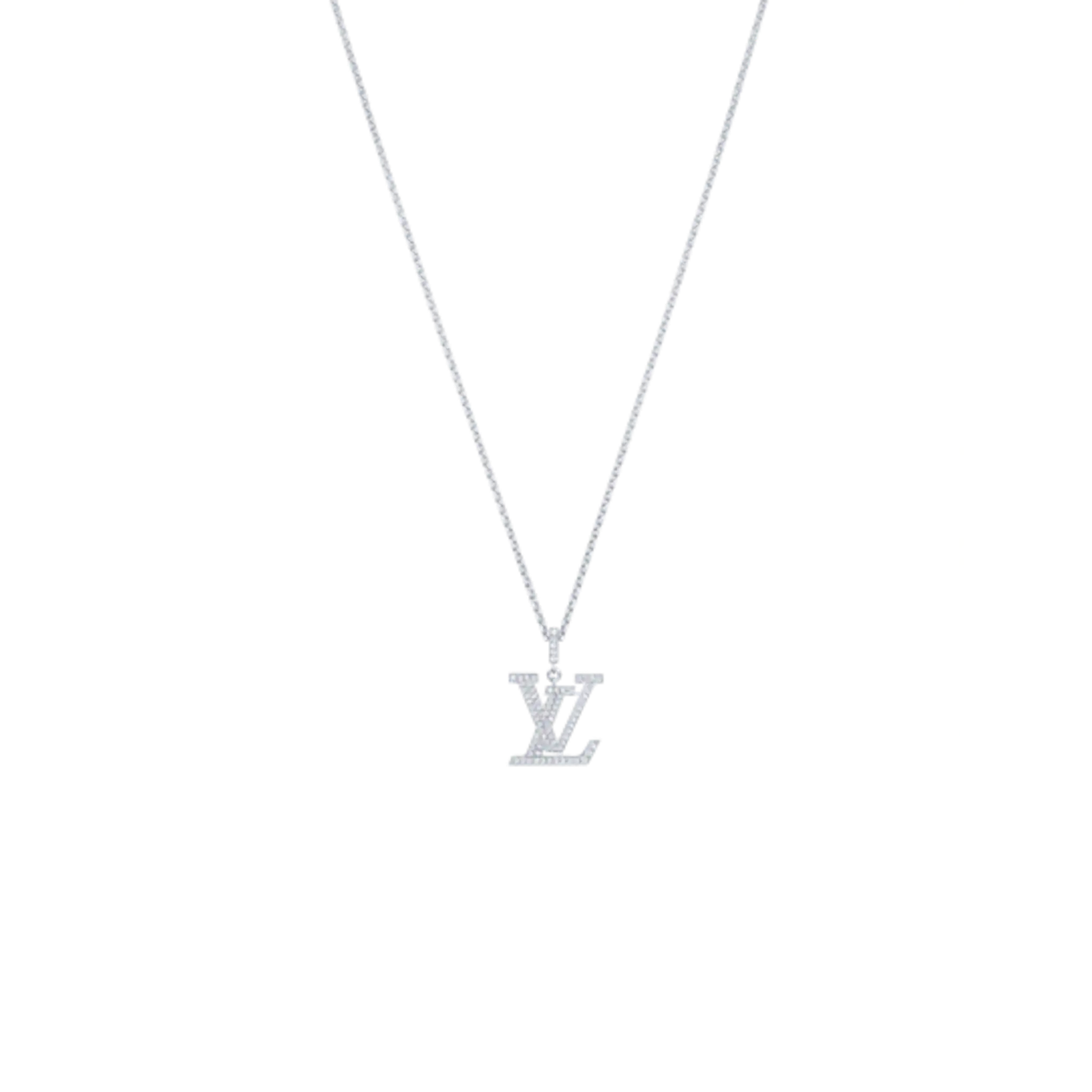 c71f4452af66fcb2c734760c45b79009.png Medium Pendant, White Gold And Diamonds - Image 1