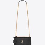 SUNSET MEDIUM IN CROCODILE-EMBOSSED LEATHER