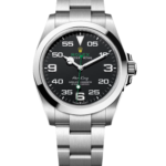 Rolex Air-King Stainless Steel Black Arabic Dial 116900 40mm Mens Watch