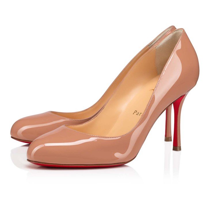 d4d5028c4d6b4c7b83f741de37a3ee0e.jpeg Dolly Pump 85 mm Pumps Patent Calf Leather Blush - Image 1