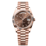 Rolex Day-Date “President” 40mm Everose Gold Chocolate Roman Dial – 228235