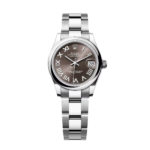 Rolex Datejust m278240-0015/0016 31mm Dark Grey Roman Domed Bezel Oyster Oystersteel