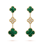 Magic Alhambra earrings, 3 motifs