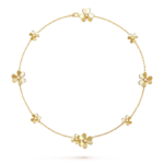 Frivole necklace, 9 flowers