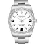 Rolex Oyster Perpetual Air King 114210 White Dial 34mm Unisex Watch