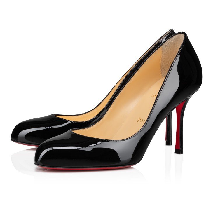 dff285cb850a45ea931d1c986978d37b.jpeg Dolly Pump 85 mm Pumps Patent Calf Leather Black - Image 1