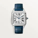 Cartier SANTOS-DUMONT Large Model Blue Strap WSSA0022
