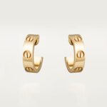 Love hoop earrings, classic model