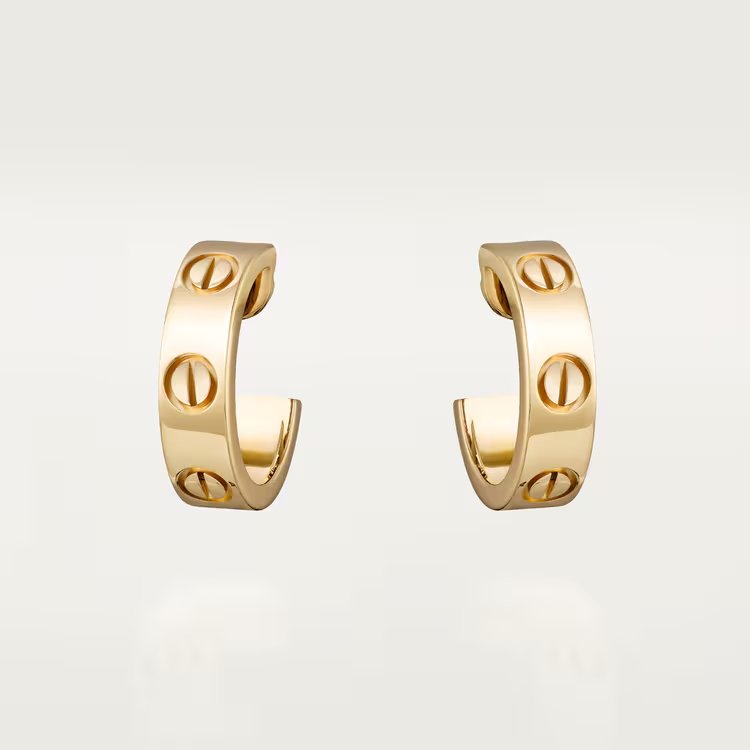 e11718ccaa6ffd214036aab44b04e0e5-1.jpeg Love hoop earrings, classic model - Image 1