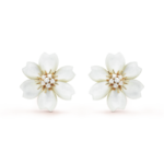 Rose de Noel earrings, small model