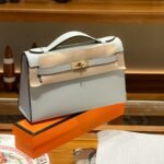 Hermès Epsom Kelly Pochette Clutch