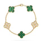 Vintage Alhambra bracelet, 5 motifs