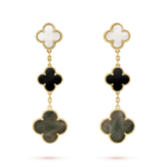 Magic Alhambra earrings, 3 motifs