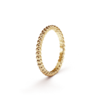 Perlee pearls of gold ring, small model