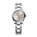 Rolex Datejust m278240-0005/0006 31mm Silver Index Domed Bezel Oyster Oystersteel
