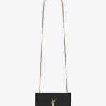 KATE SMALL TASSEL IN GRAIN DE POUDRE EMBOSSED LEATHER