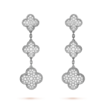 Magic Alhambra earrings, 3 motifs