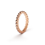 Perlee pearls of gold ring, medium model