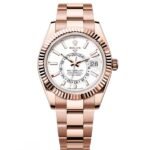 Rolex Sky-Dweller 42mm 336935-0003/0007 Rose Gold White Dial Oyster