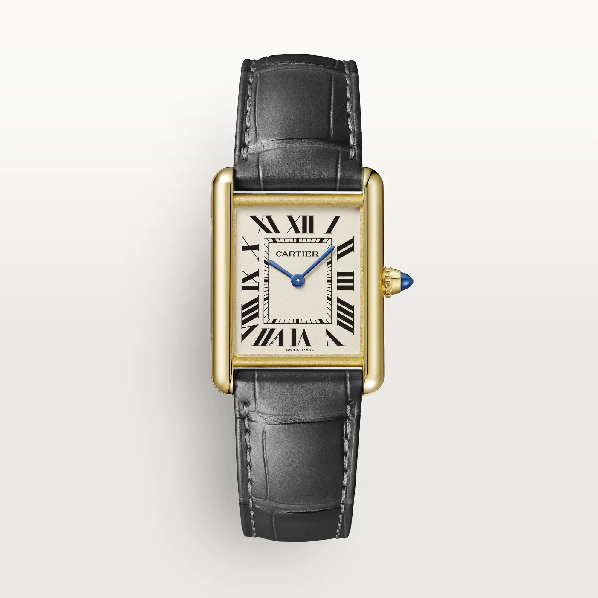 f4abdf52db97ed75b1ee6eed2c98bf694807b52d3e328c2057619a6b7bc00ddf.webp Tank Louis Cartier Watch Large Model Yellow Gold WGTA0067 - Image 1