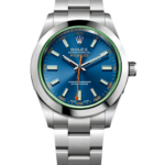 Rolex Milgauss 116400GV Stainless Steel Z-blue Dial 40mm Mens Watch