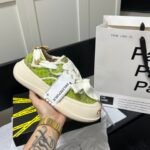 Olive Green Low Top Sneaker