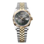 Rolex Datejust 36mm 126233 Wimbledon Slate Dial Oyster Bracelet Watch