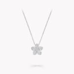 Wild Flower Pavé Diamond Pendant